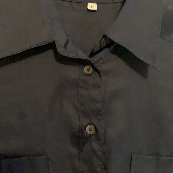 Caroline Freese Italian Cotton Tunic Dress, 40/4 - Picture 4 of 9